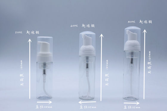 50ML Foam Empty Sanitizer Bottles Hand Sanitizer Pump Spray Bottle