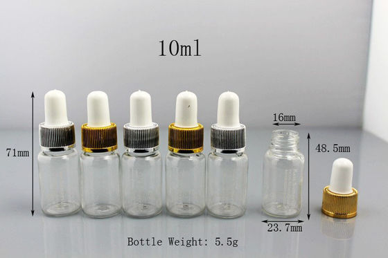 Χρωματισμένο πλαστικό Dropper LDPE PP μπουκαλιών 30ml για τα μωρά