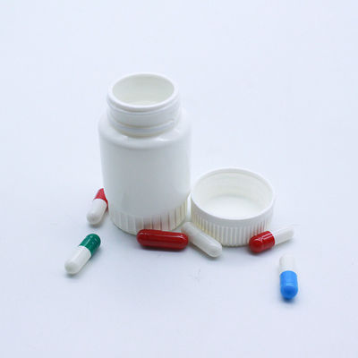 μπουκάλι ταμπλετών Multivitamin βιταμίνης C 100ml 120ml με την κεφαλή κοχλίου