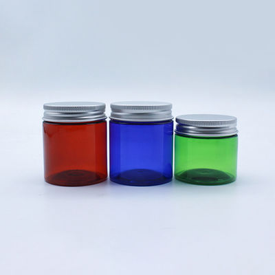 το χρώμα 1oz 2oz προσάρμοσε το ευρύ στοματικών μπουκαλιών βάζο κρέμας της PET πλαστικό